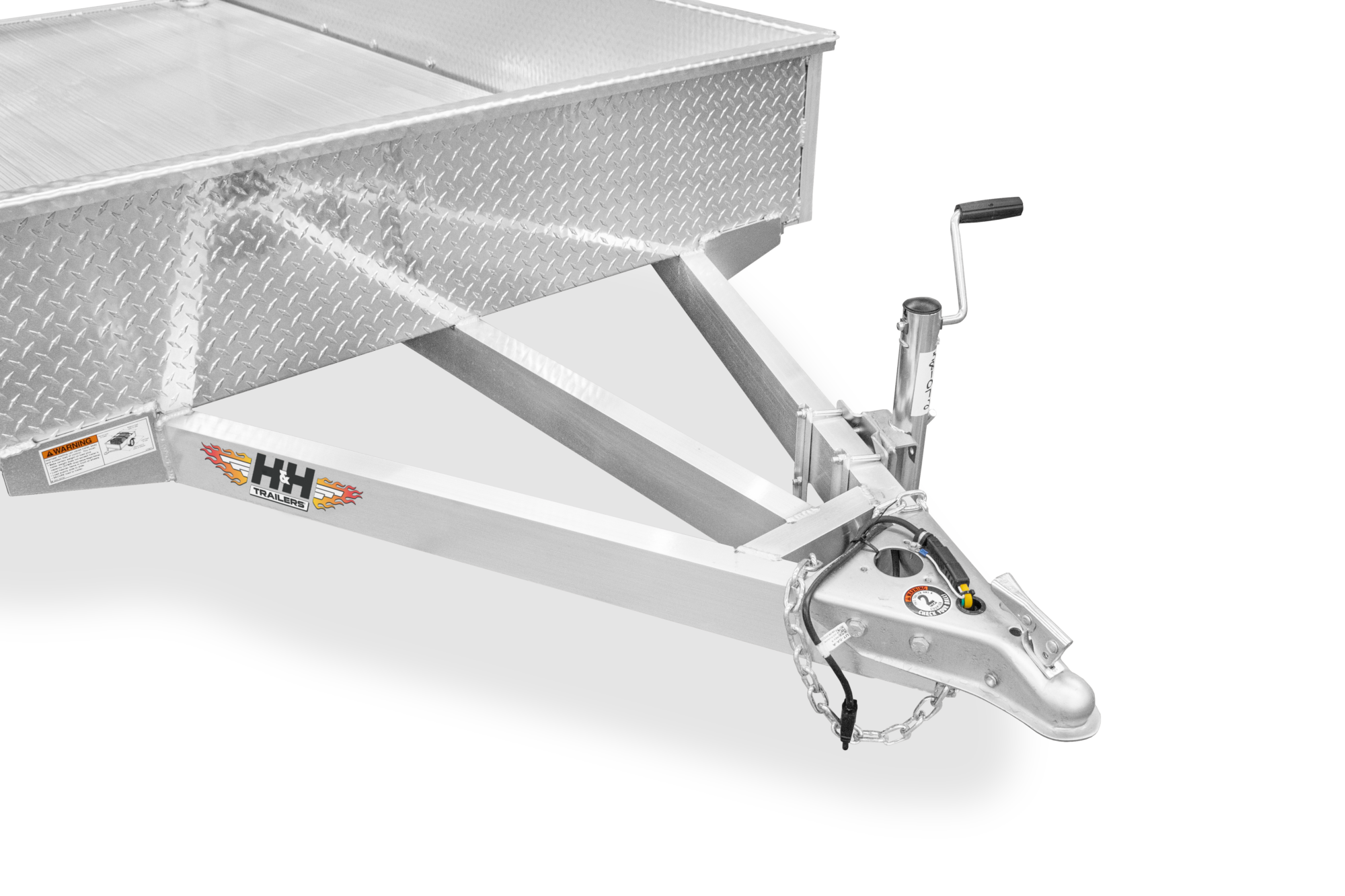 HH Aluminum Solid Side Utility Trailer Tongue