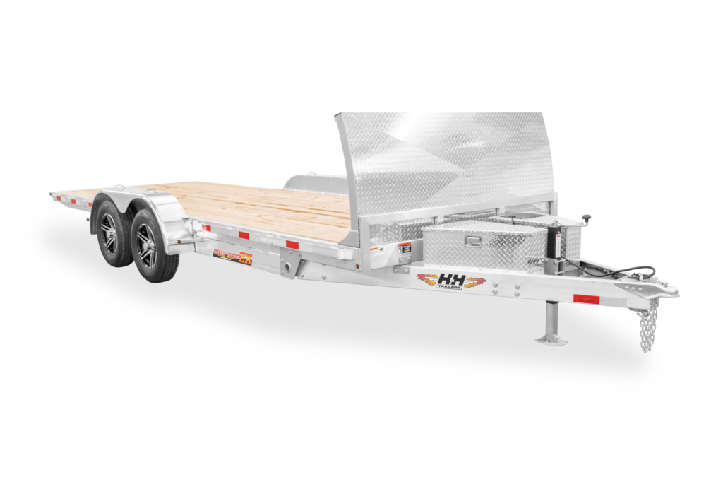 HH Aluminum Speedloader EX Car Hauler Trailer Front