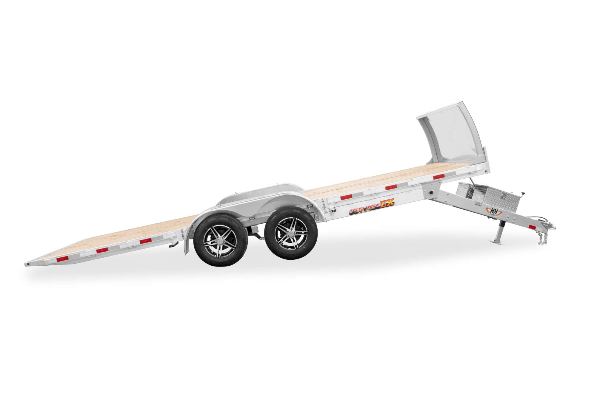 HH Aluminum Speedloader EX Car Hauler Trailer Side