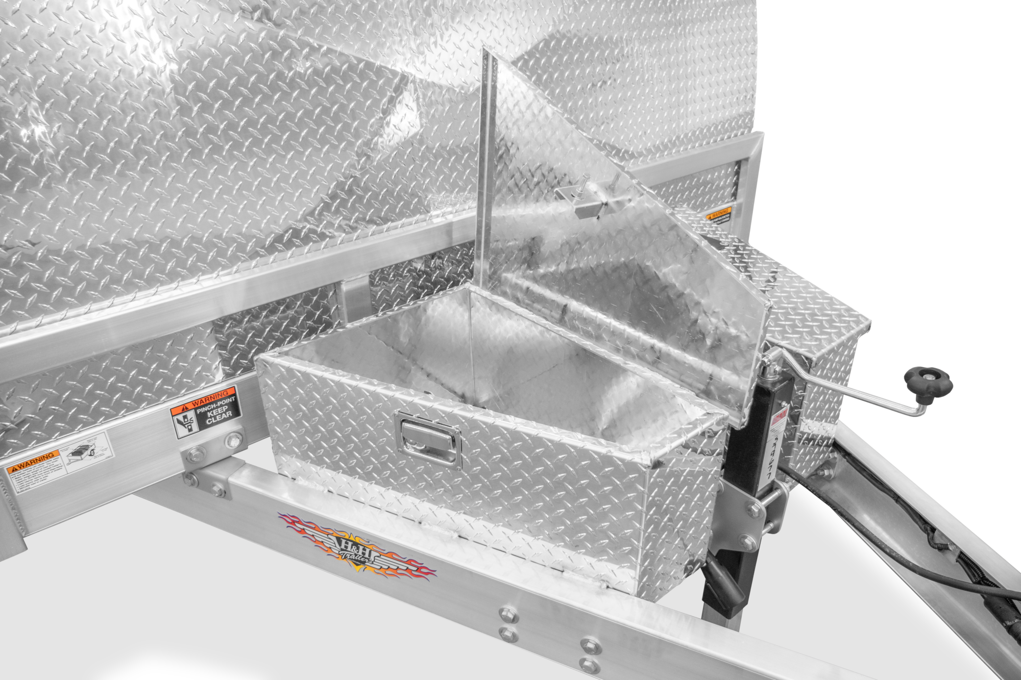 HH Aluminum Speedloader EX Car Hauler Trailer Toolbox