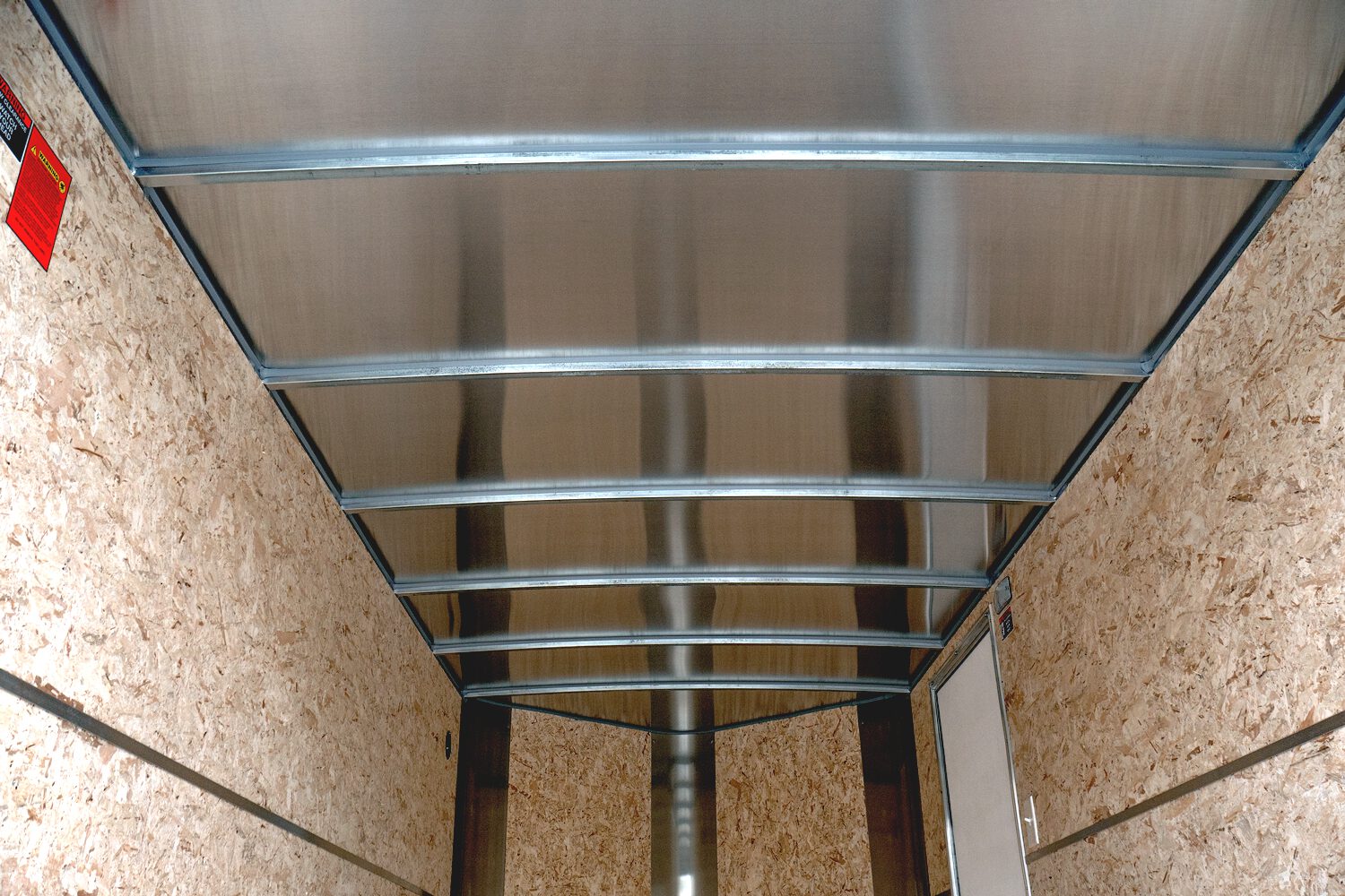 HH HH Series Flat Top Enclosed Cargo Trailer Interior Roof