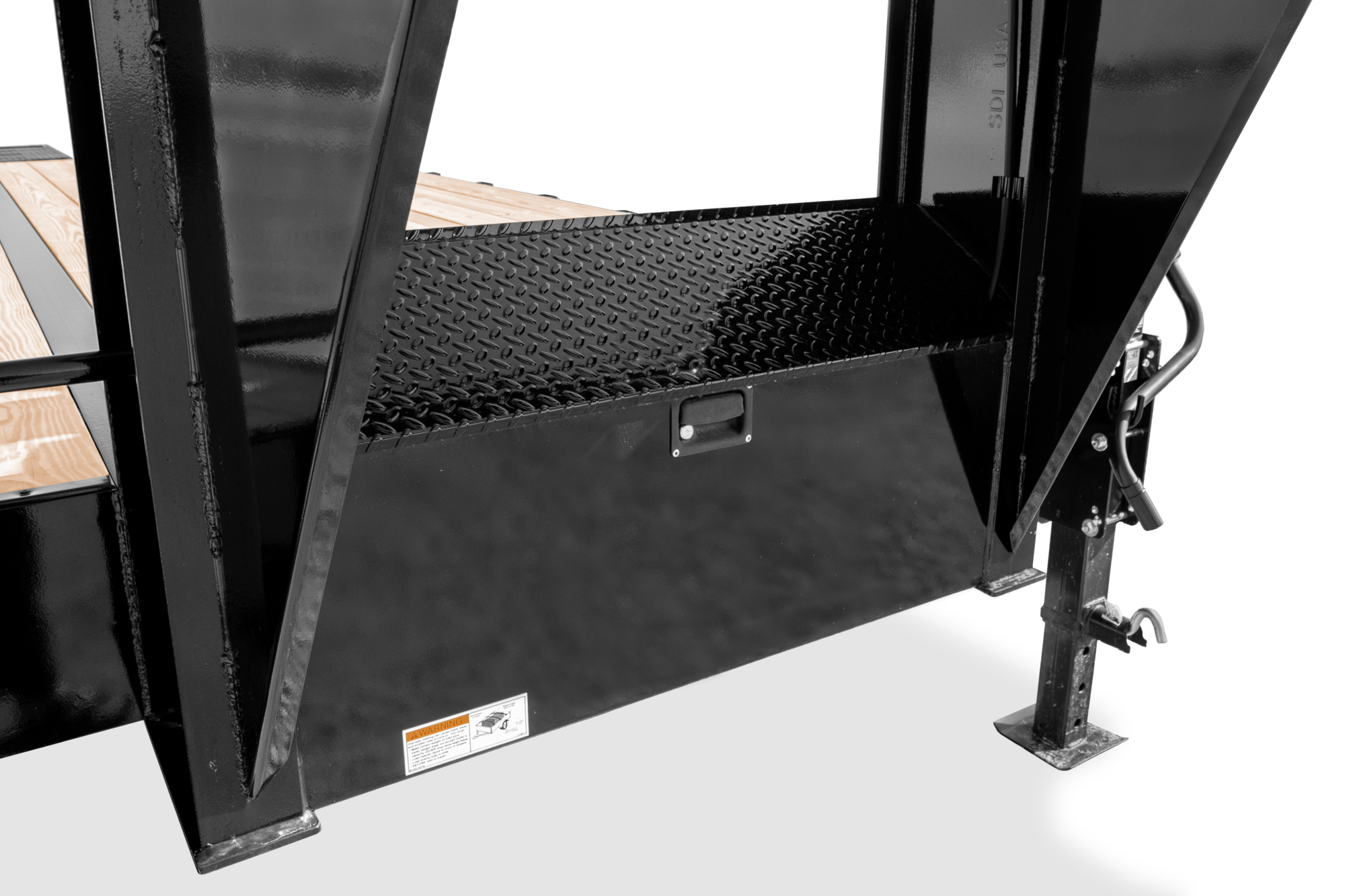 HH Low Profile Deck Over Trailer Toolbox