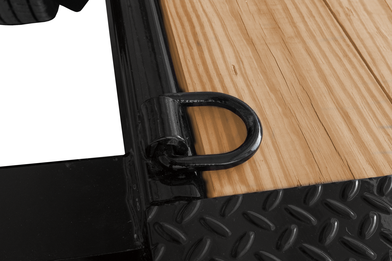 HH Single Axle Gravity Tilt Trailer D Ring