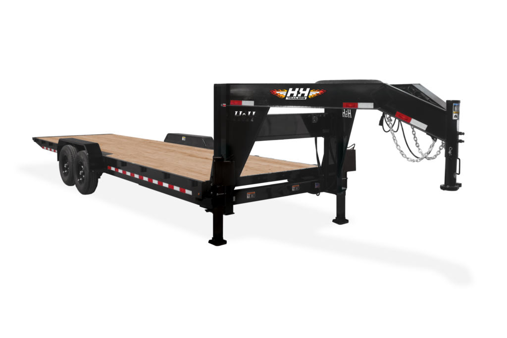 HH Speed Loader Heavy Duty Tilt Trailer Front View