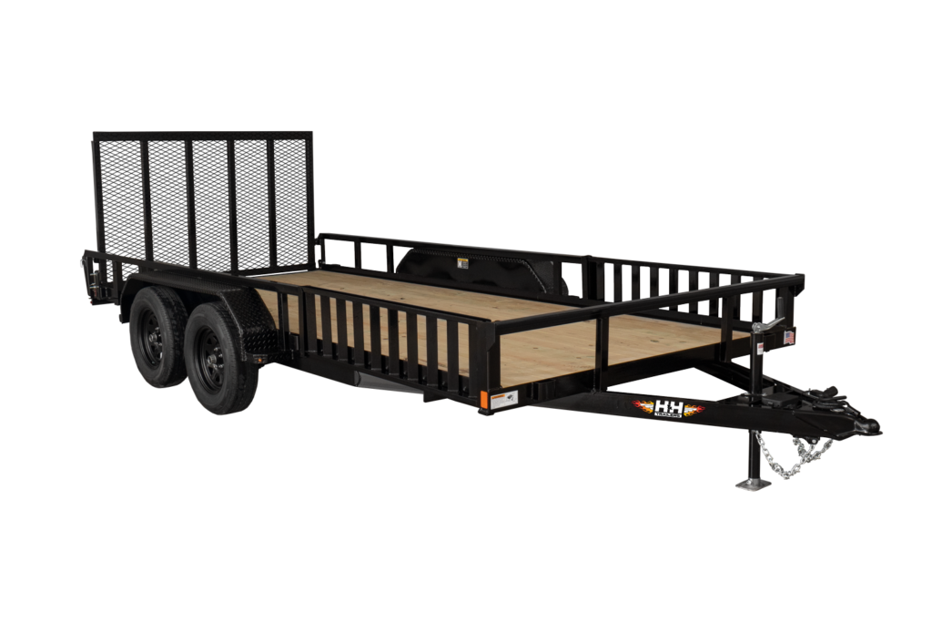 HH Steel ATV Utility Trailer Front Closed
