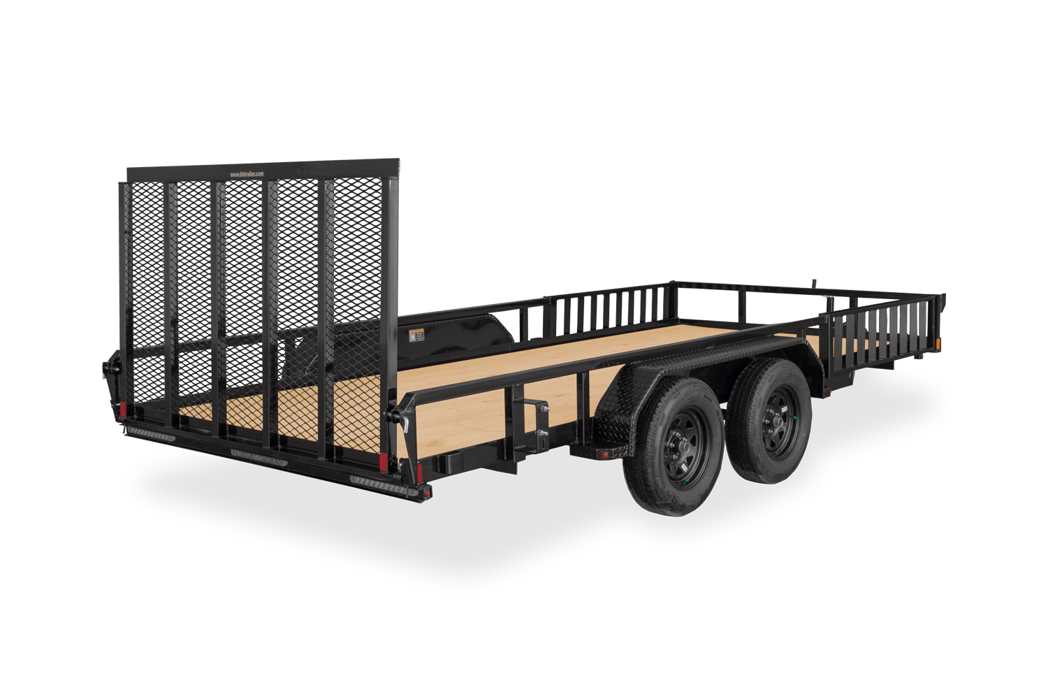 HH Steel ATV Utility Trailer Rear