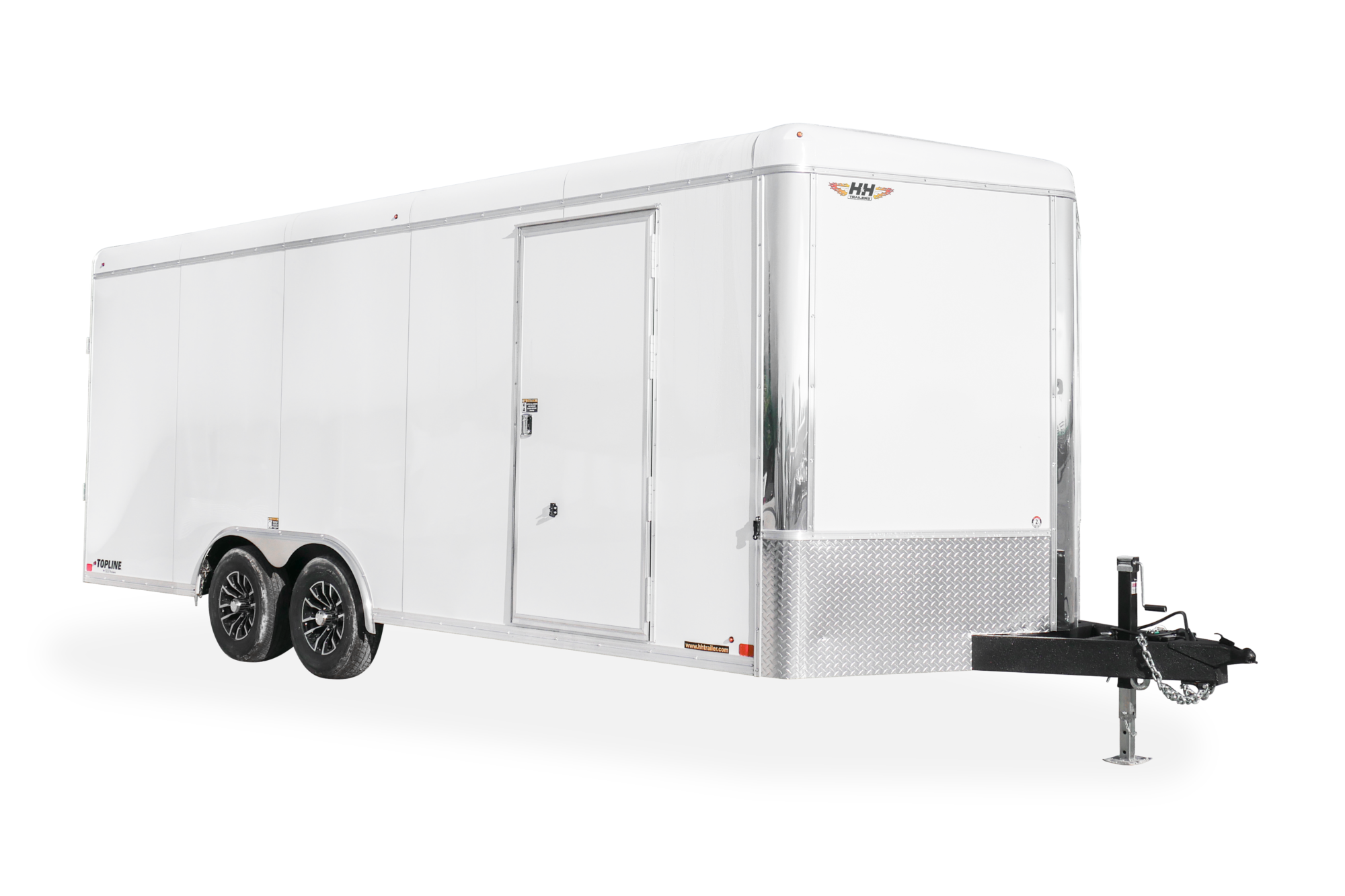 HH Topline Car Hauler Trailer Front View