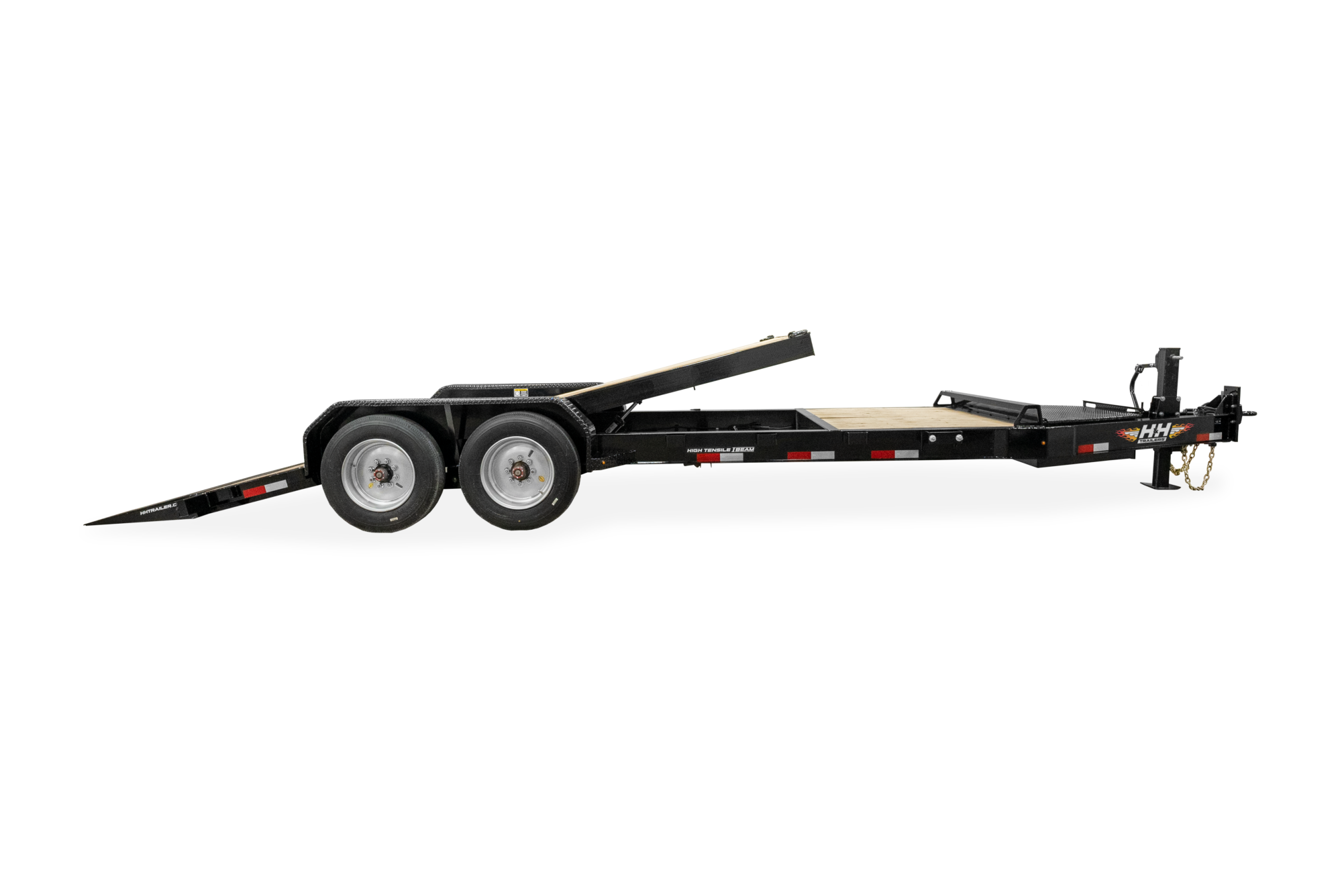 HH Topline I Beam Tilt Trailer Side View