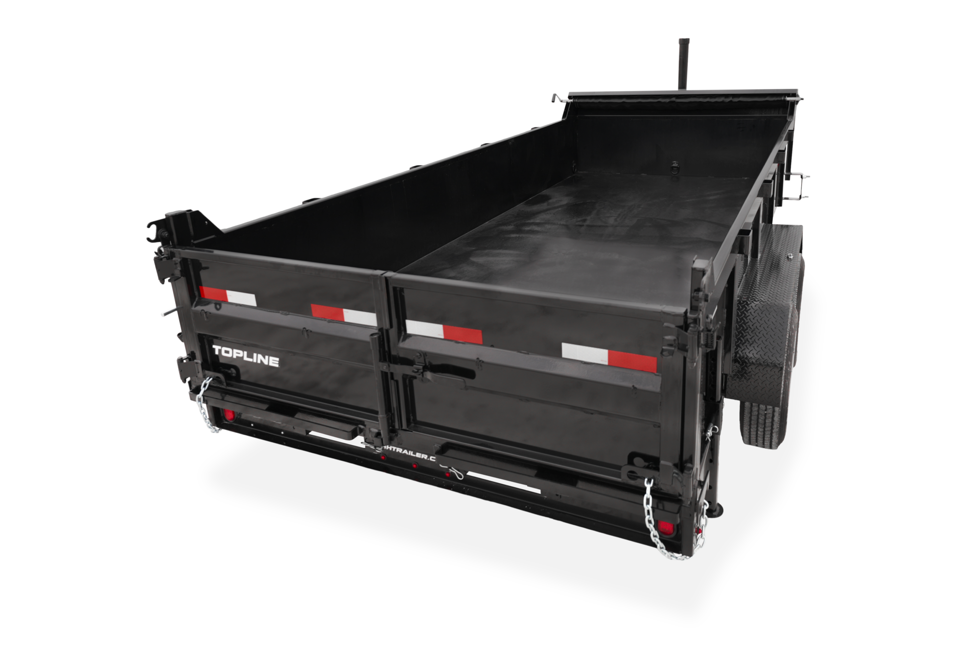HH Topline Telescopic Dump Trailer High Rear