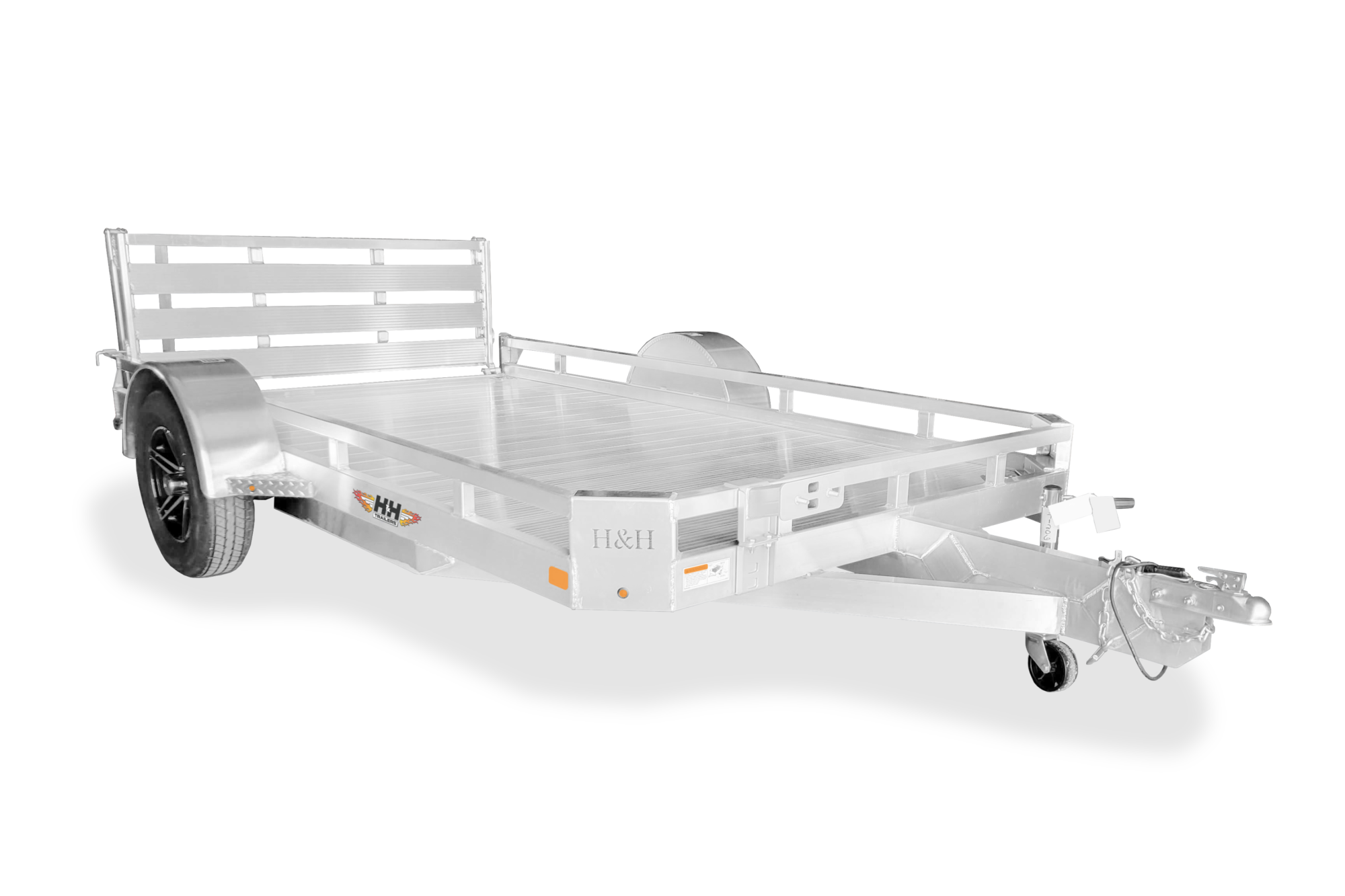 Low Side Utility Trailer Front Side