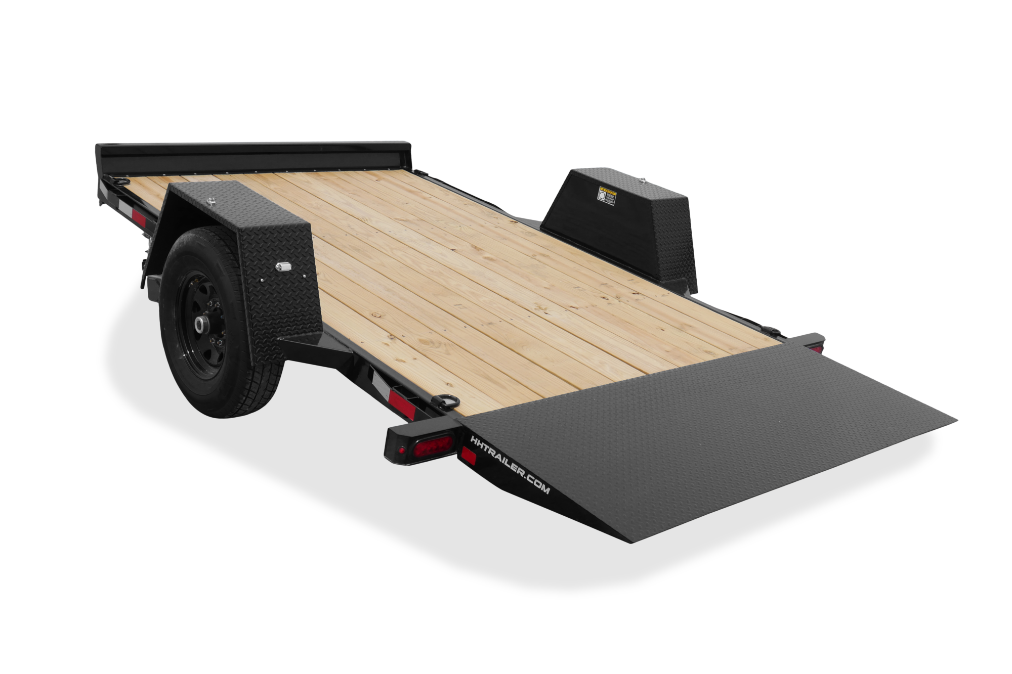 HH Gravity Tilt Trailer Rear Up 2