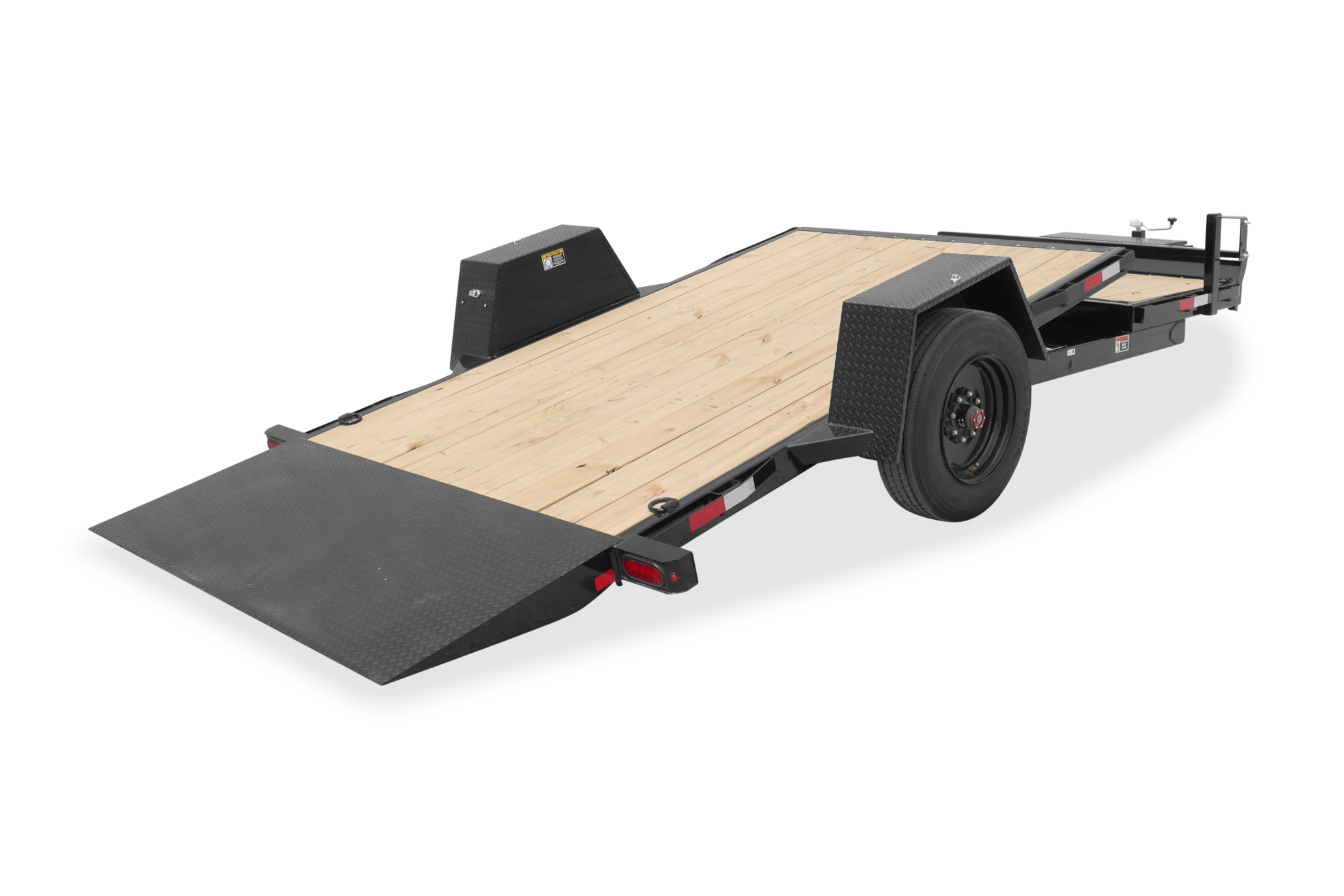 HH Gravity Tilt Trailer Rear Up 3