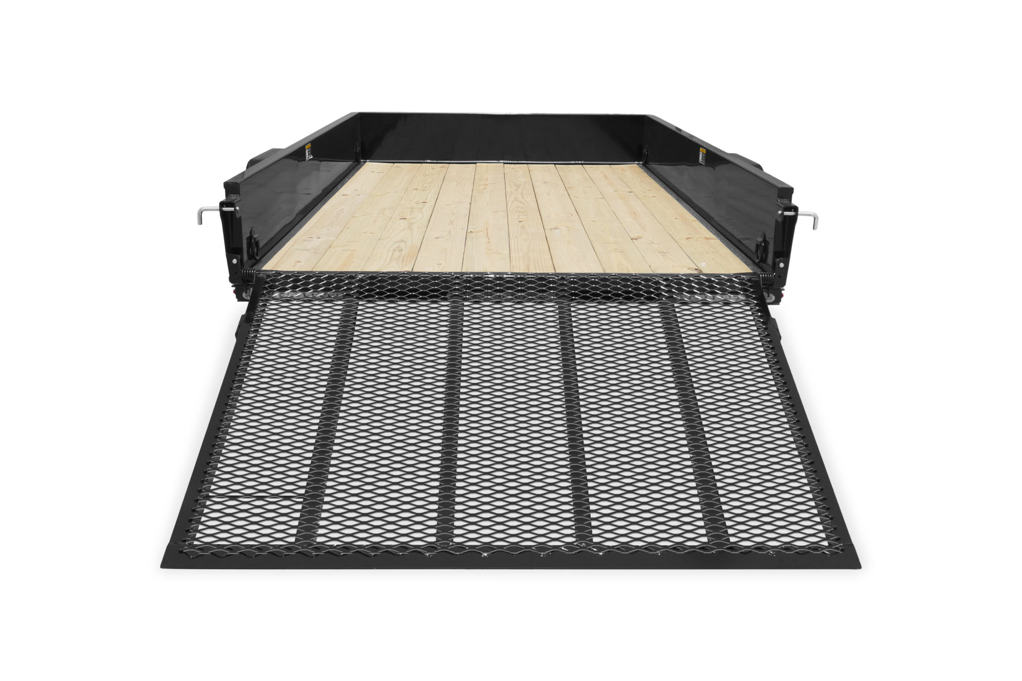 HH Solid Side Utility Trailer Rear Open