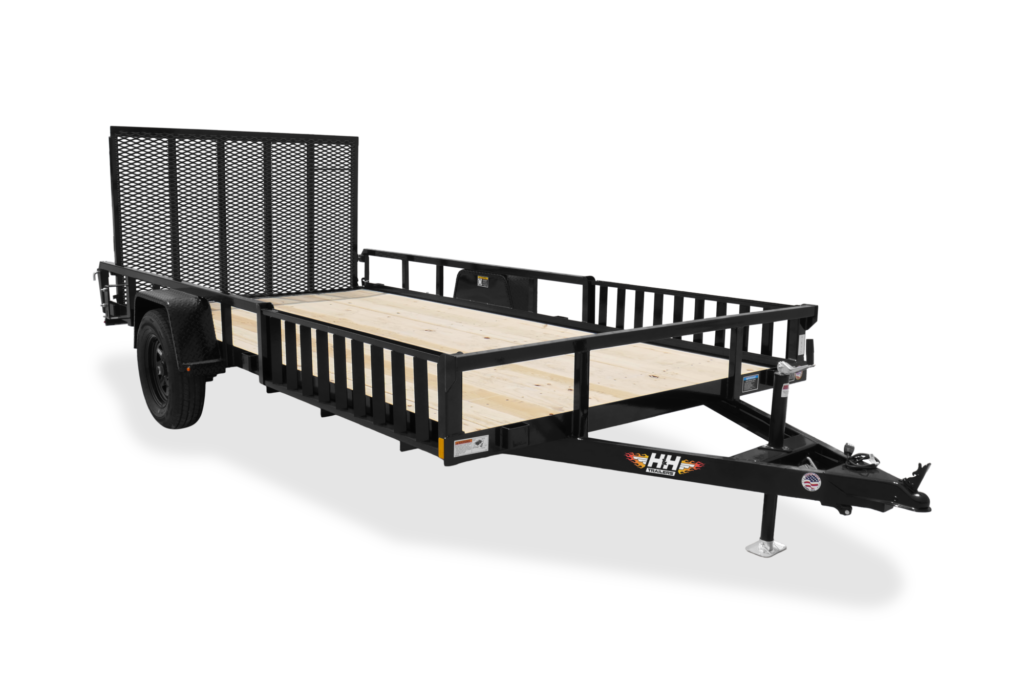 HH Steel ATV Utility Trailer Front Closed