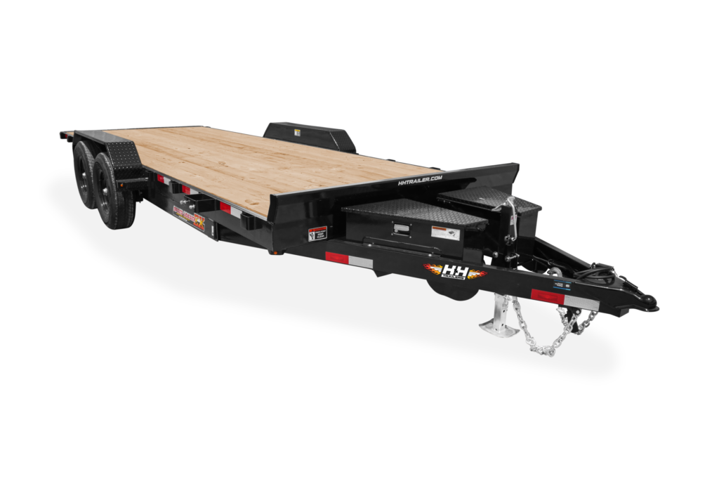 HH EX Speedloader Car Hauler Tilt Trailer Front Down