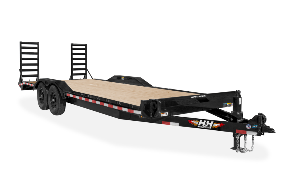 HH Full Width Industrial Equipment Trailer Front