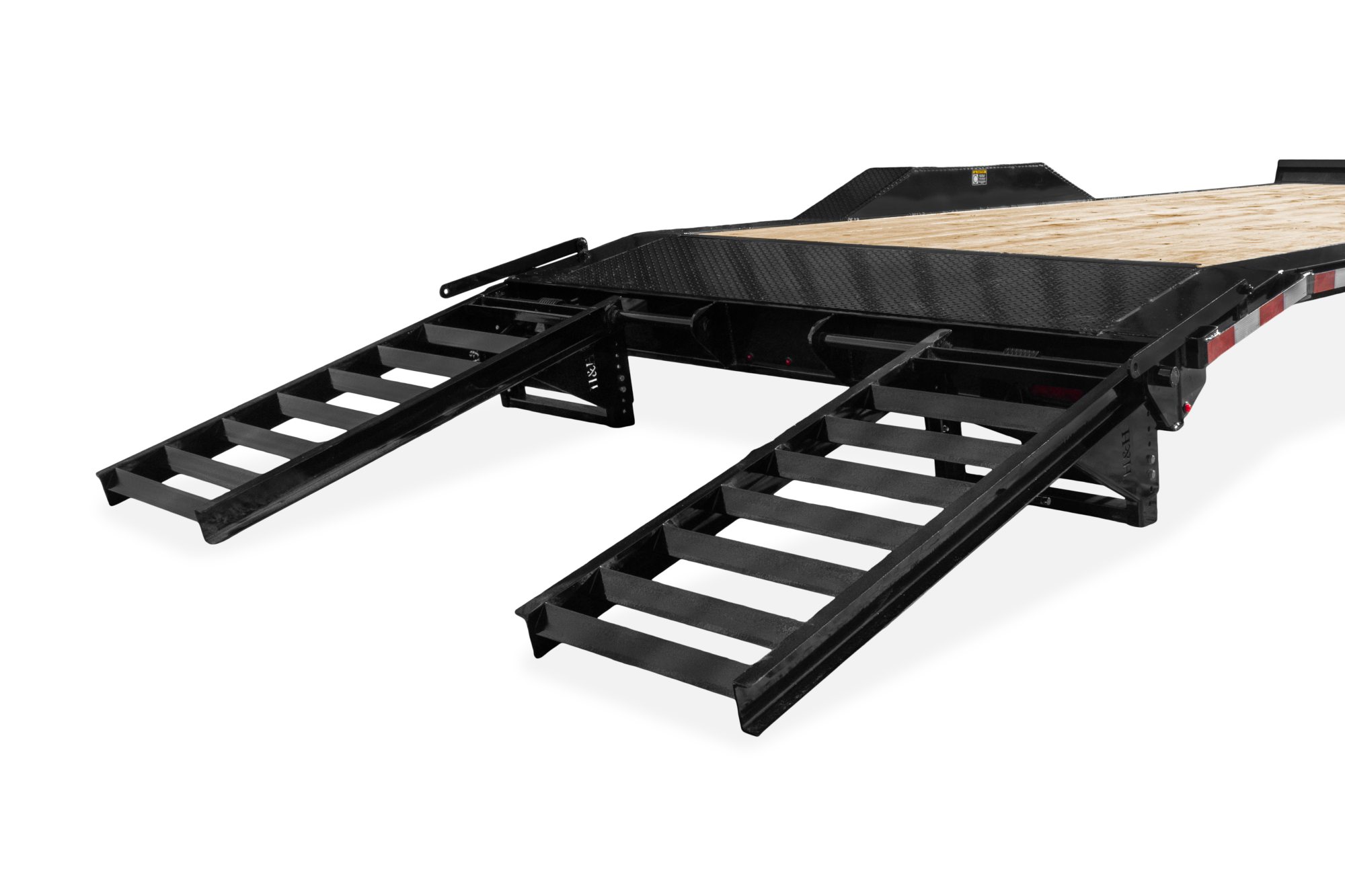 HH Full Width Industrial Equipment Trailer Ramps