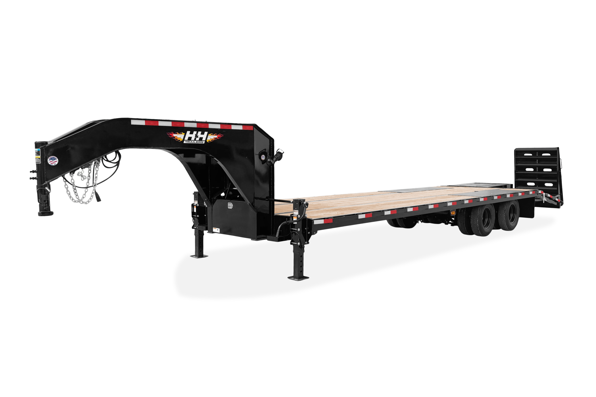 HH Trailers Topline Deckover Trailer Front 1