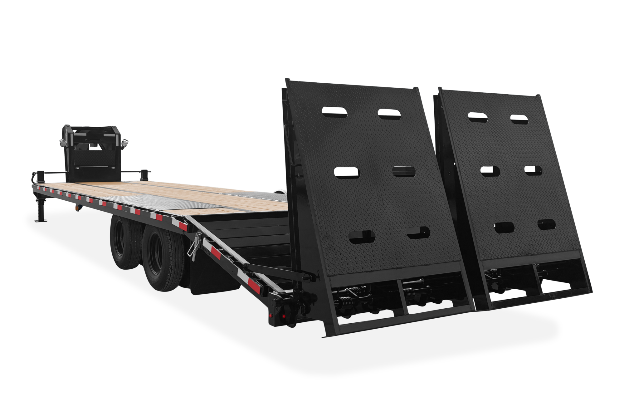 HH Trailers Topline Deckover Trailer Rear 1